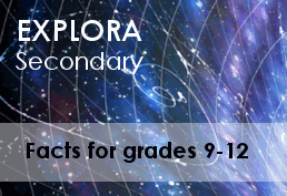 Explora Secondary. Facts for grades 9-12.